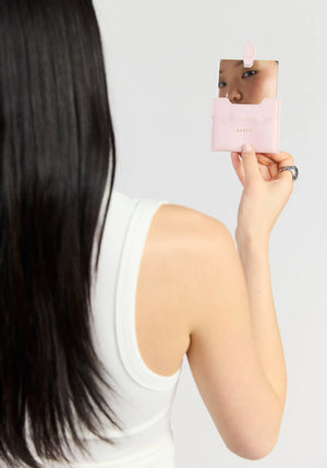 SABEN Lumi Mirror Card Holder - Ambrosia Pink