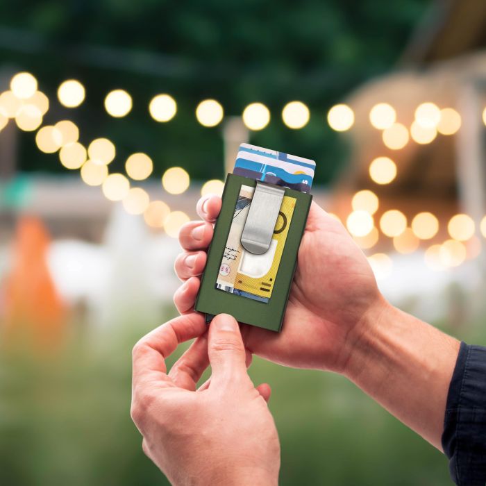 MAVERICK POP UP CARD WALLET WITH CLIP