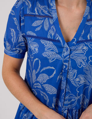 Stella+Gemma MAXINE DRESS CORFU COBALT Blue