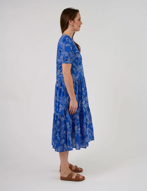Stella+Gemma MAXINE DRESS CORFU COBALT Blue