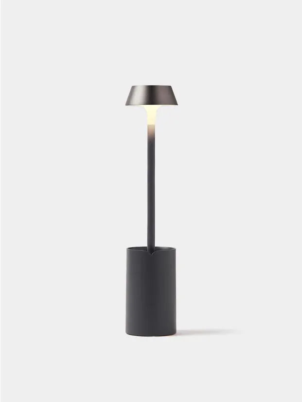 Lexon MIMI CLIP-ON READING LAMP - GUN Metal