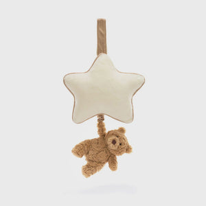 JELLYCAT Bartholomew Bear Musical Pull
