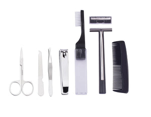 Men's Republic Toiletry Bag with 8 pcs Grooming Set