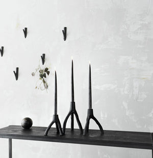 MUUBS Aion Candleholder Black
