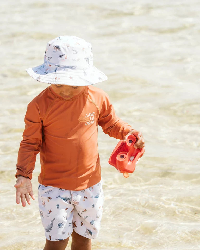 MINIHAHA Kids Swim Hat HARVEY SWIM SUNHAT