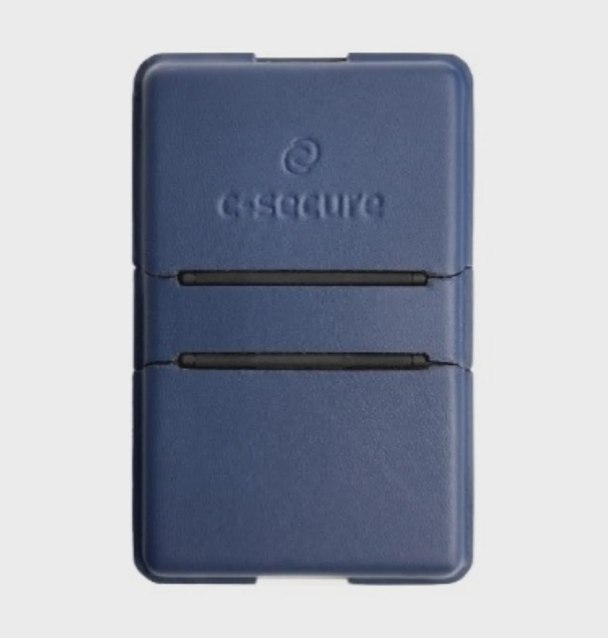 c-cecure Magnetic Wallet Cardholder with REID Protection - Blue