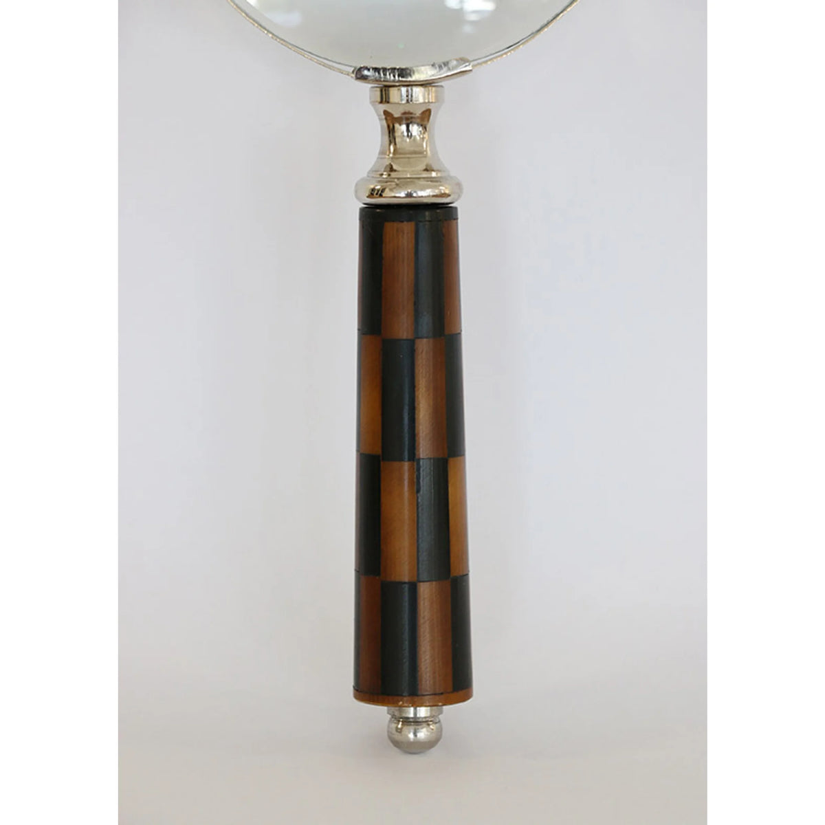 CC interiors Magnifying Glass with Check Handle Brass Resin