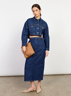 SABEN Matilda Crossbody - Toffee + Tonal Chain Brown handbag