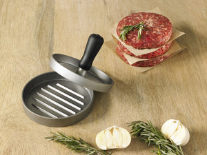 Maverick Single Burger Press Grey & Black 12x12x9cm