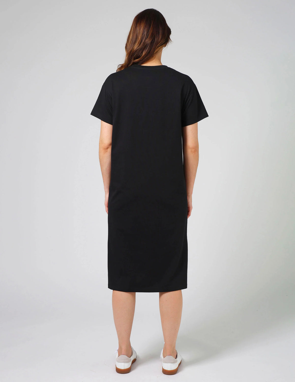 Stella+Gemma Maxie Tee Dress Black Ibiza