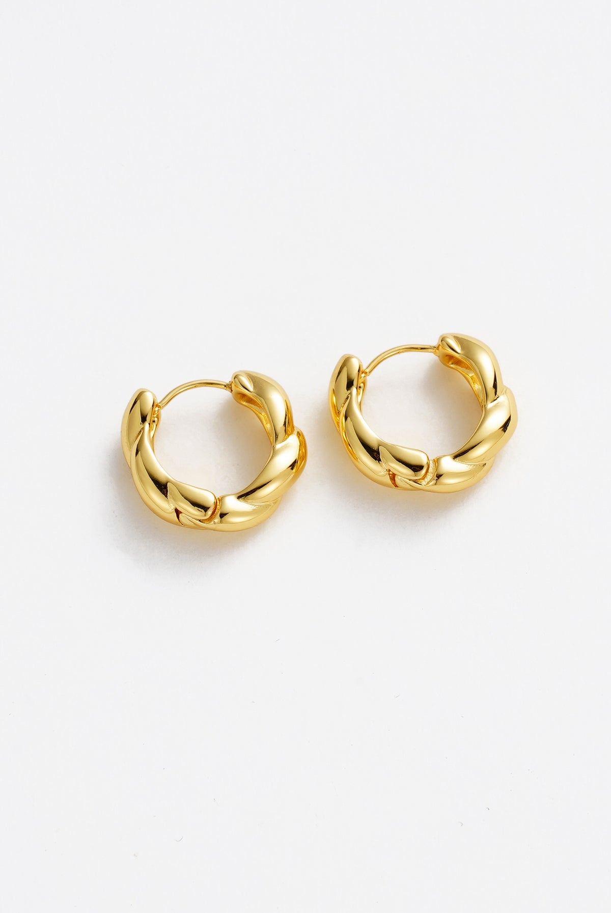 Maya Hoop - Gold - Earrings