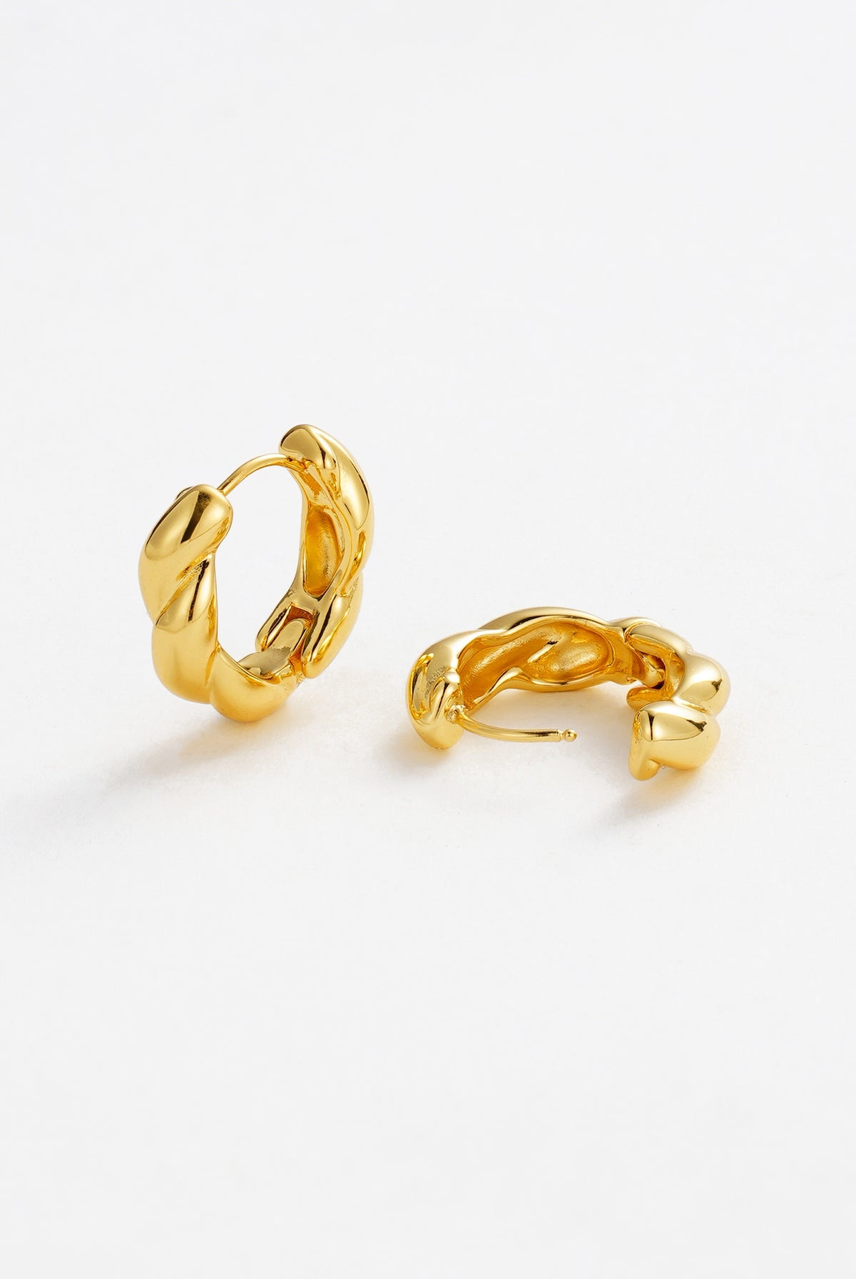 Maya Hoop - Gold - Earrings