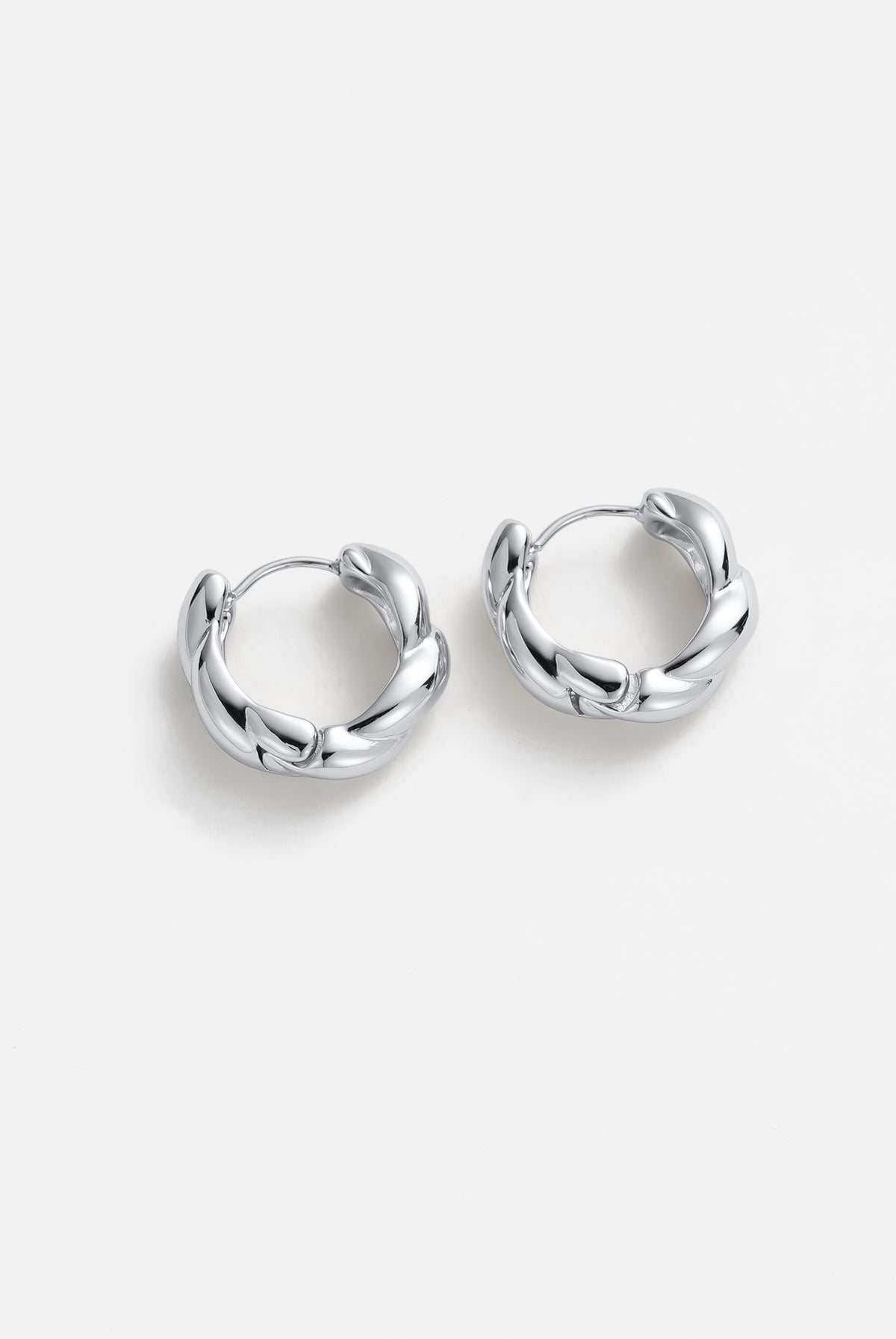 ZAFINO Maya Hoop - Silver