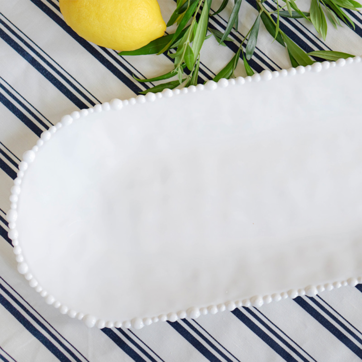 Melamine Pearl Platter - 53cm