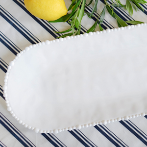 Melamine Pearl Platter - 53cm
