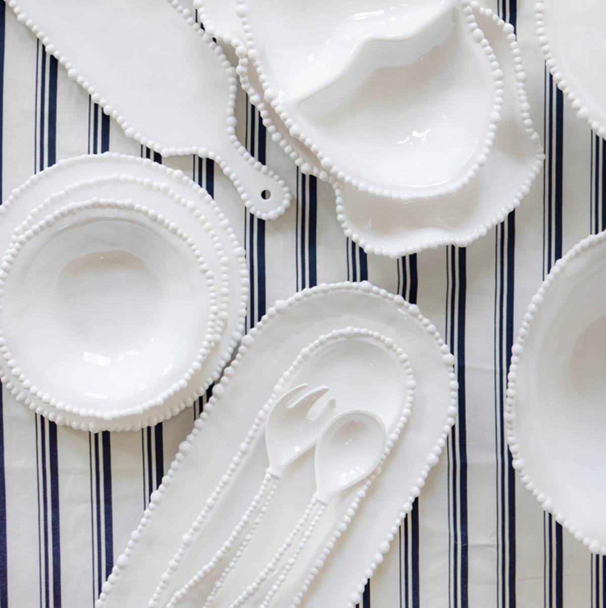 Melamine Pearl Platter - 53cm