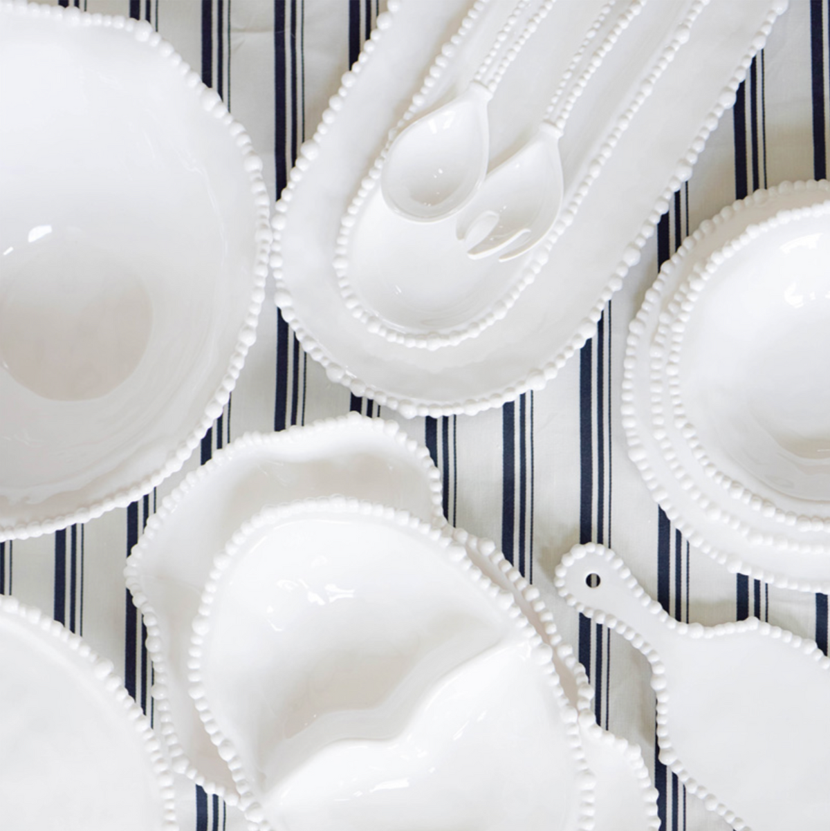 Melamine Pearl Platter - 53cm