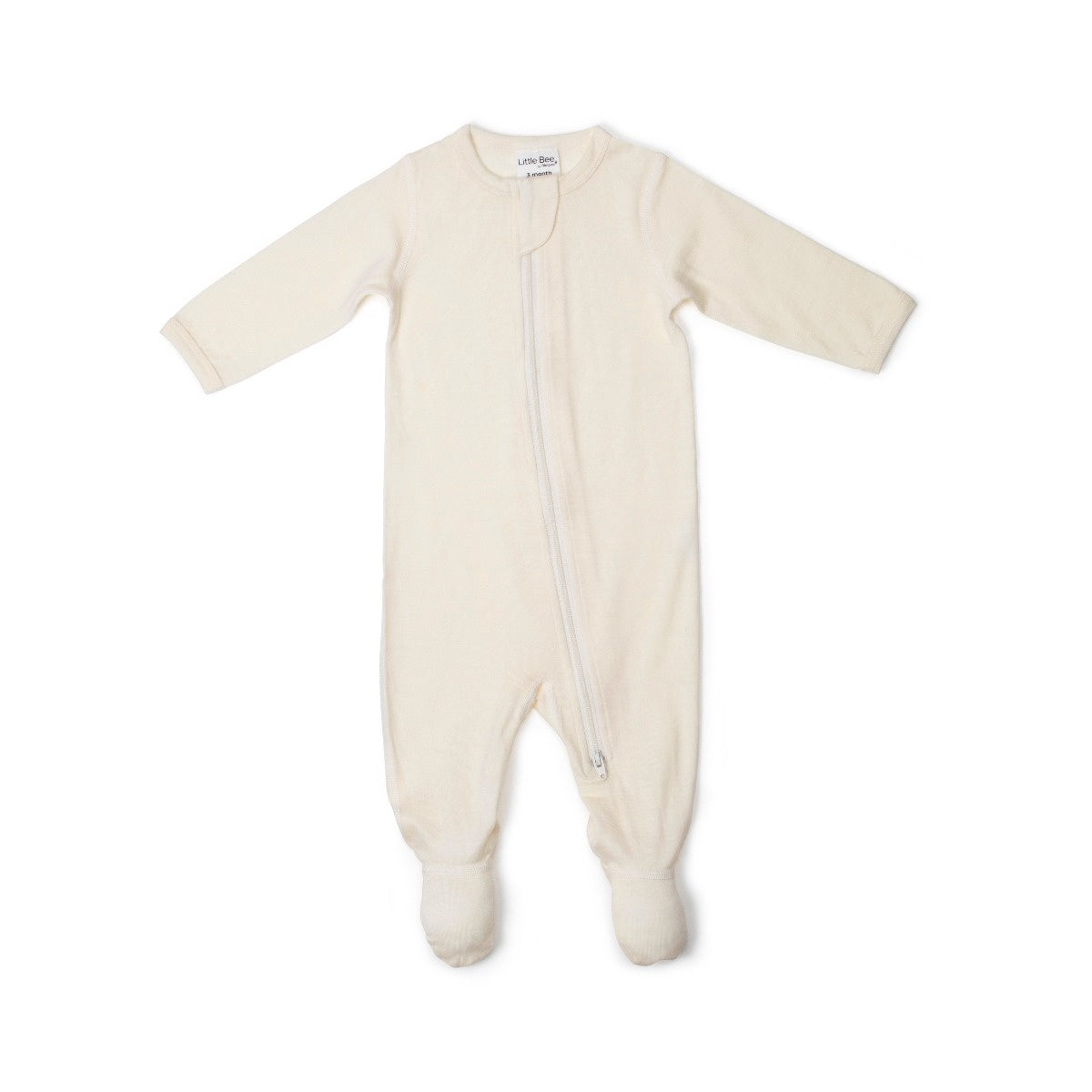 Little bee by dimples Merino Zip Babygrow
