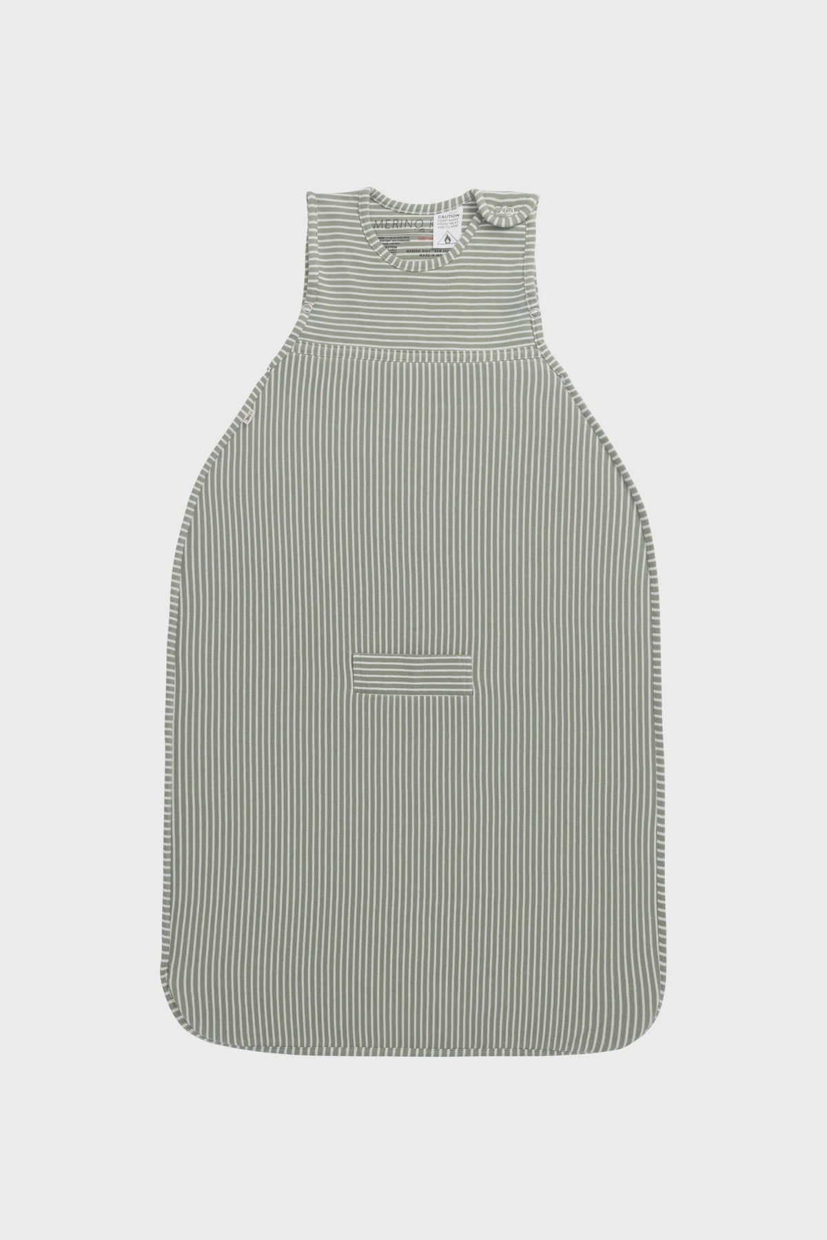 Merino Kids Go Go Bag - All Seasons - Olive Stripe