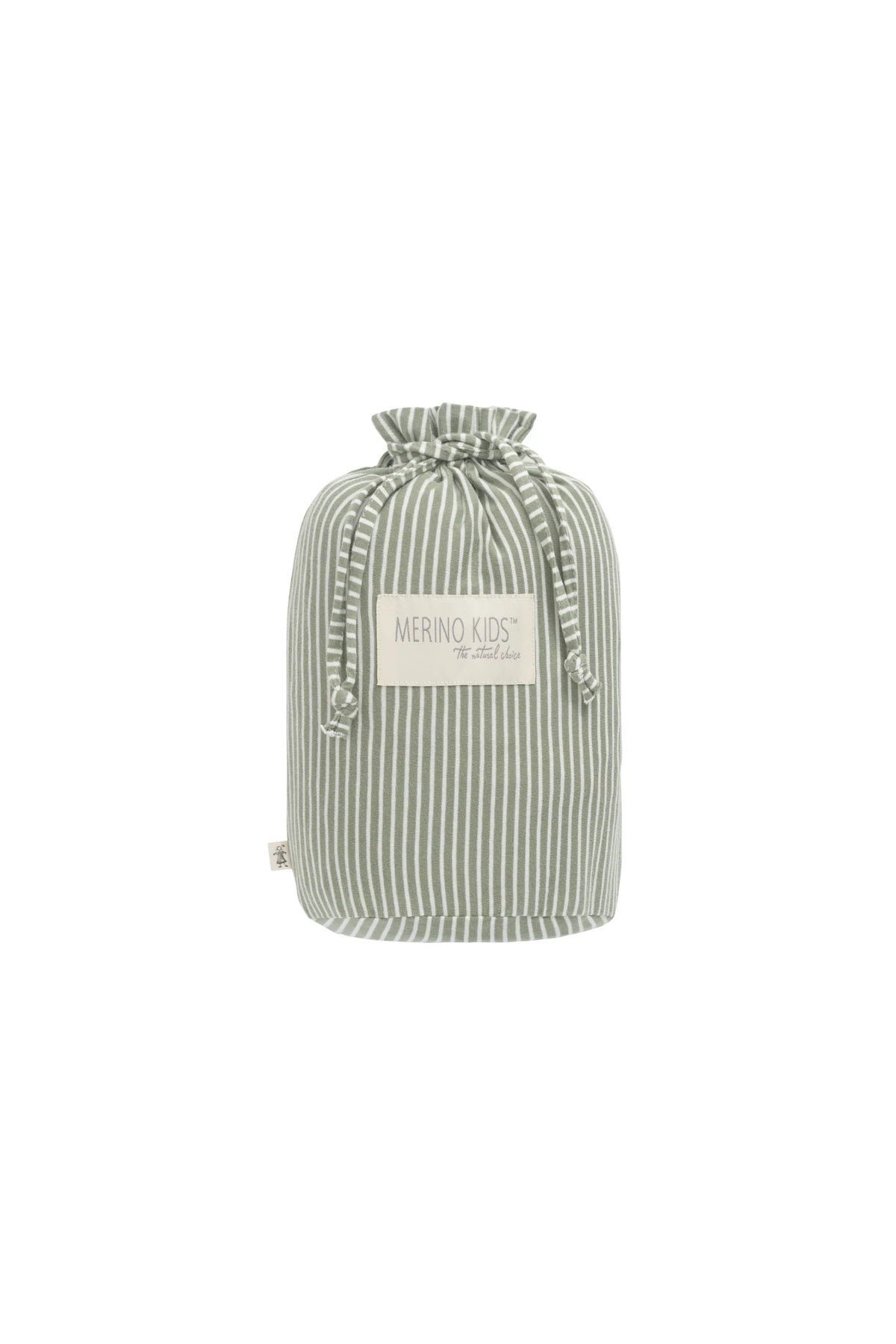 Merino Kids Go Go Bag - All Seasons - Olive Stripe