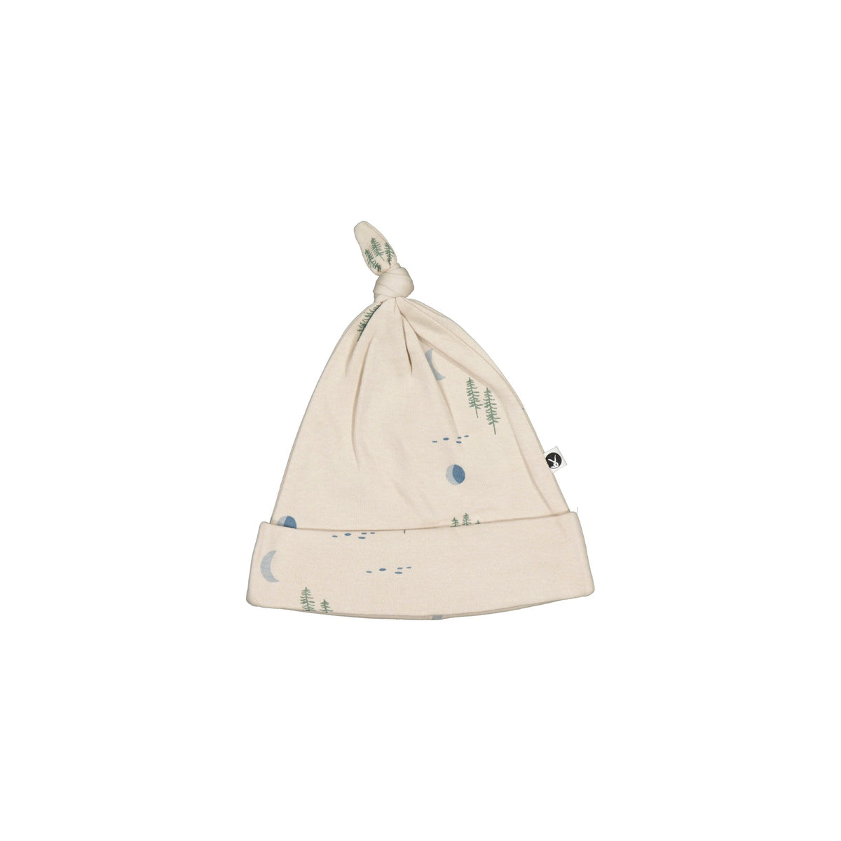 Midnight Forest Top Knot Hat New Born