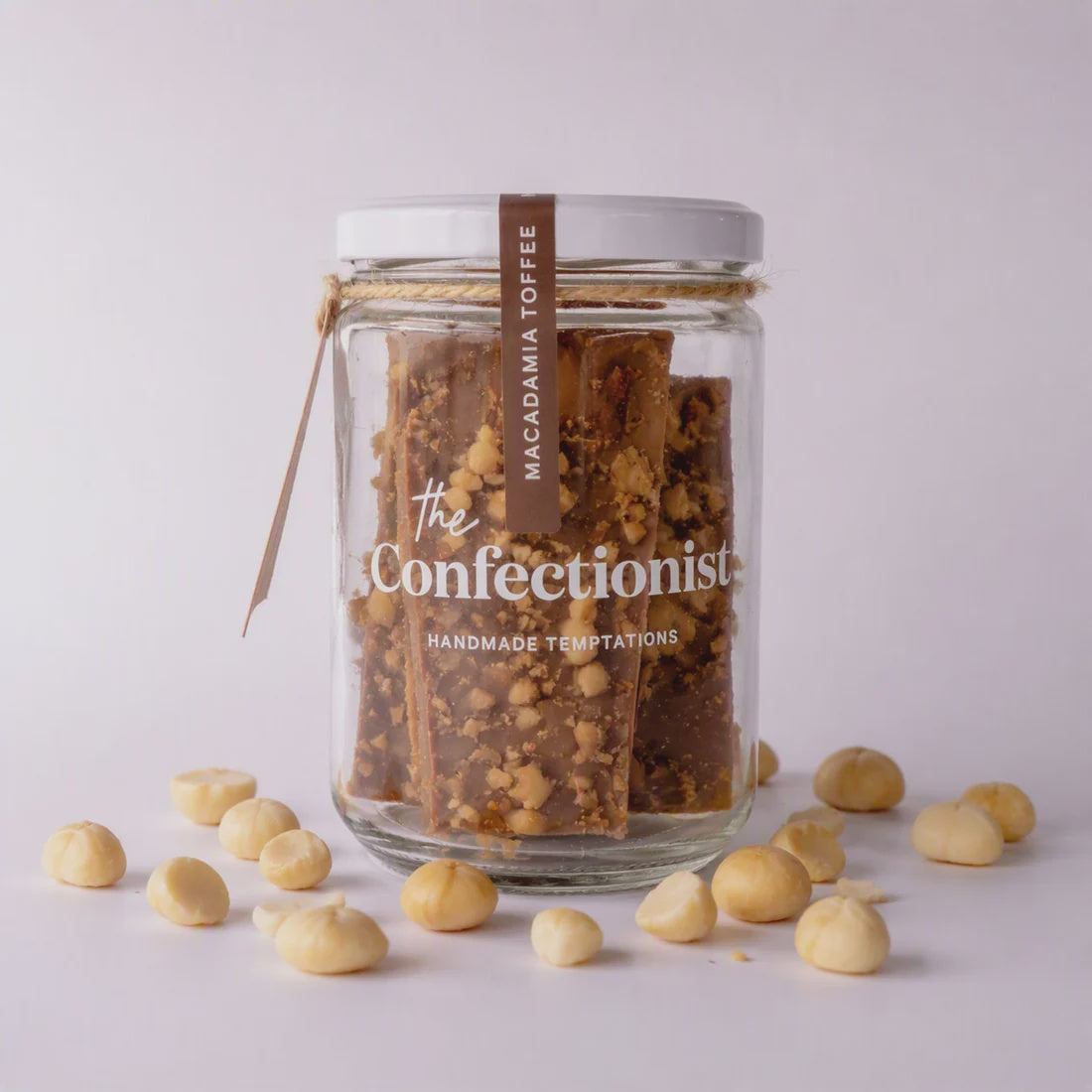 Milk Choc and MacadamiaToffee 200g Jar
