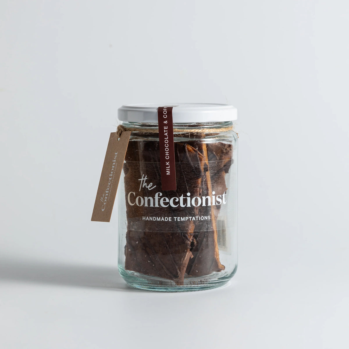 The Confectionist Milk Chocolate & Coffee Toffee 200g Jar