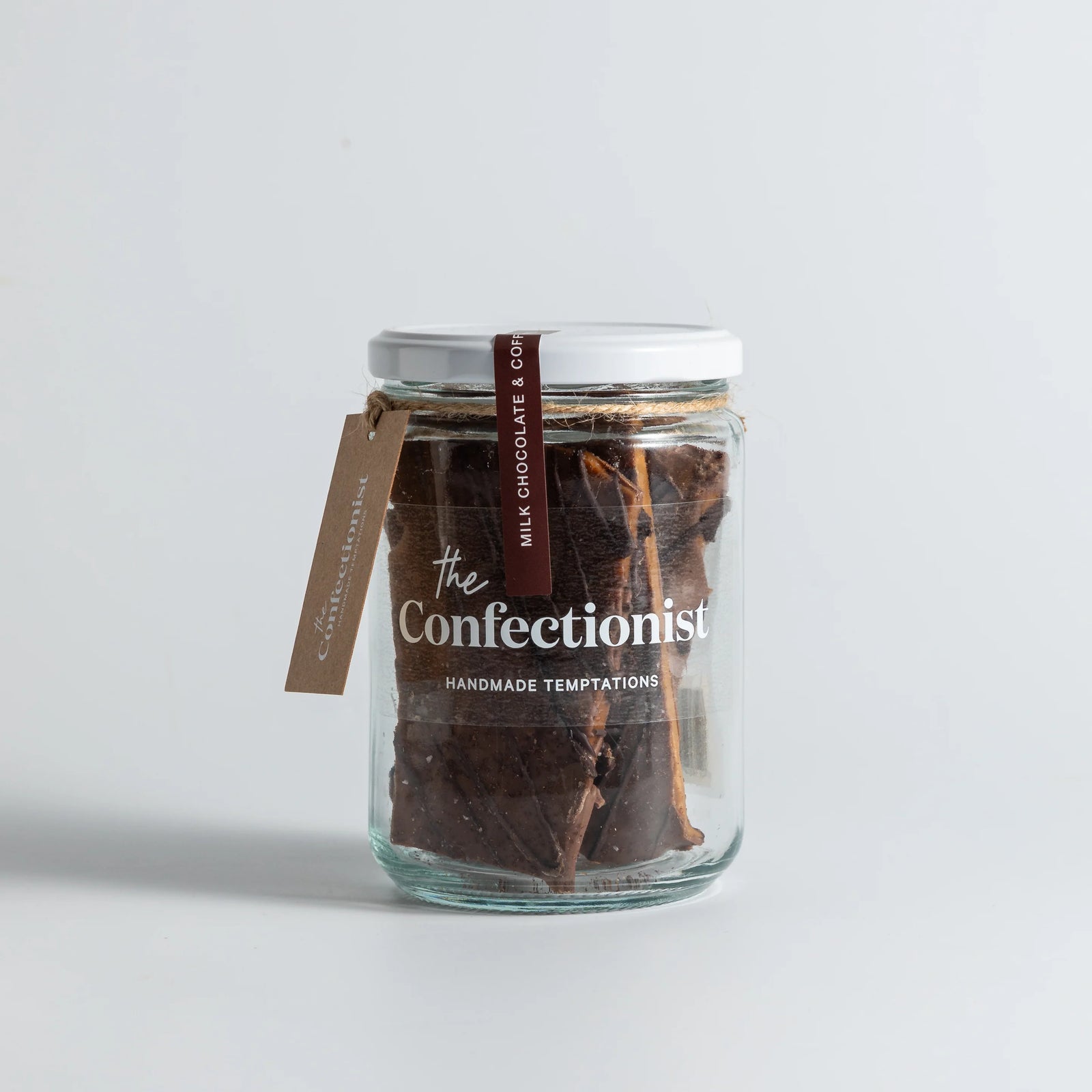 The Confectionist Milk Chocolate & Coffee Toffee 200g Jar
