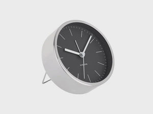 KARLSSON Minimal Alarm Clock - Black