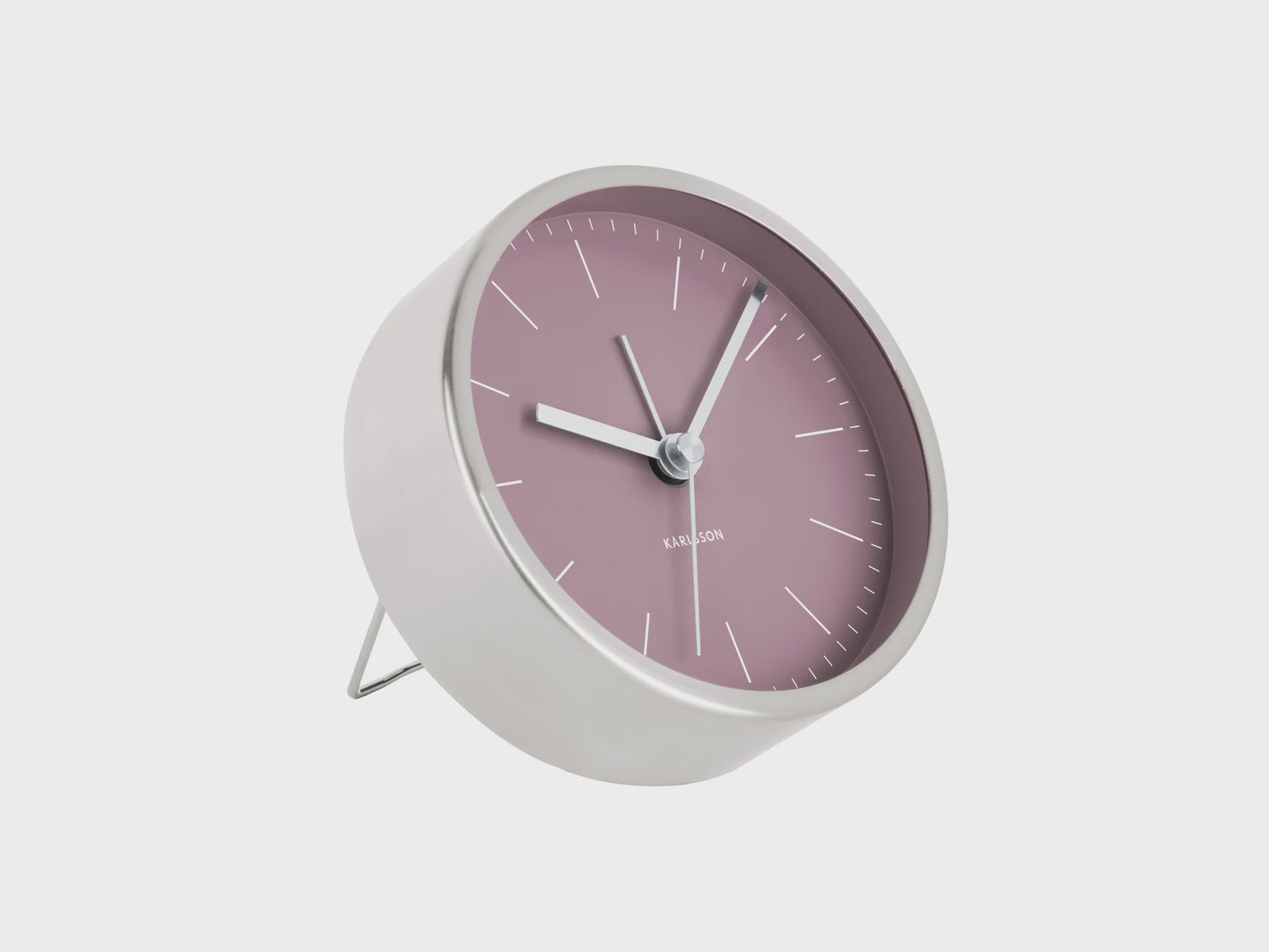 Karlsson Minimal Alarm Clock - Purple