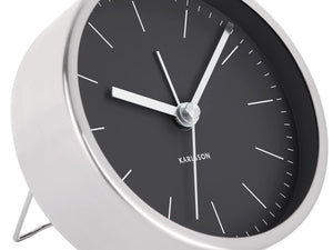 KARLSSON Minimal Alarm Clock - Black