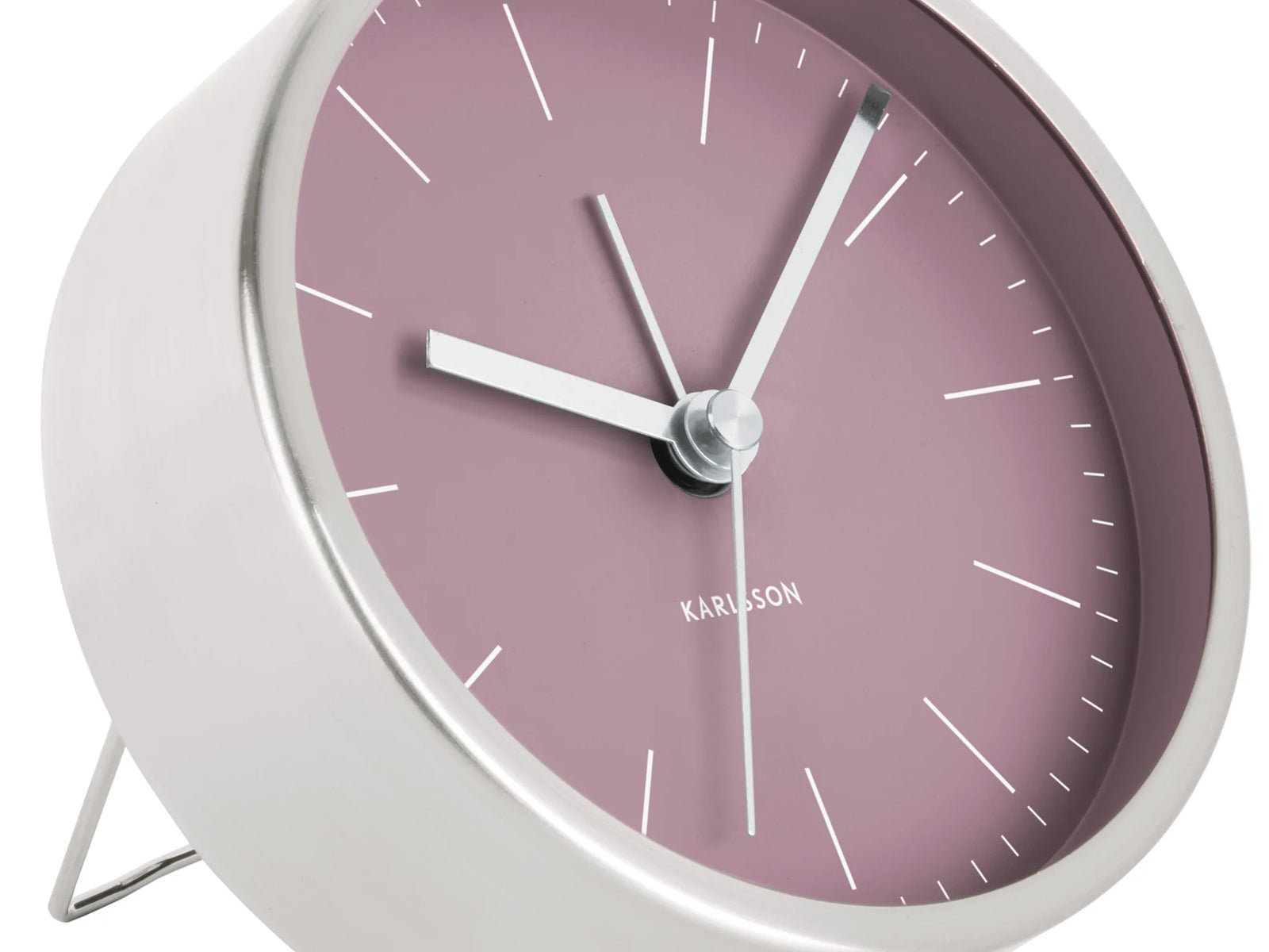 Karlsson Minimal Alarm Clock - Purple