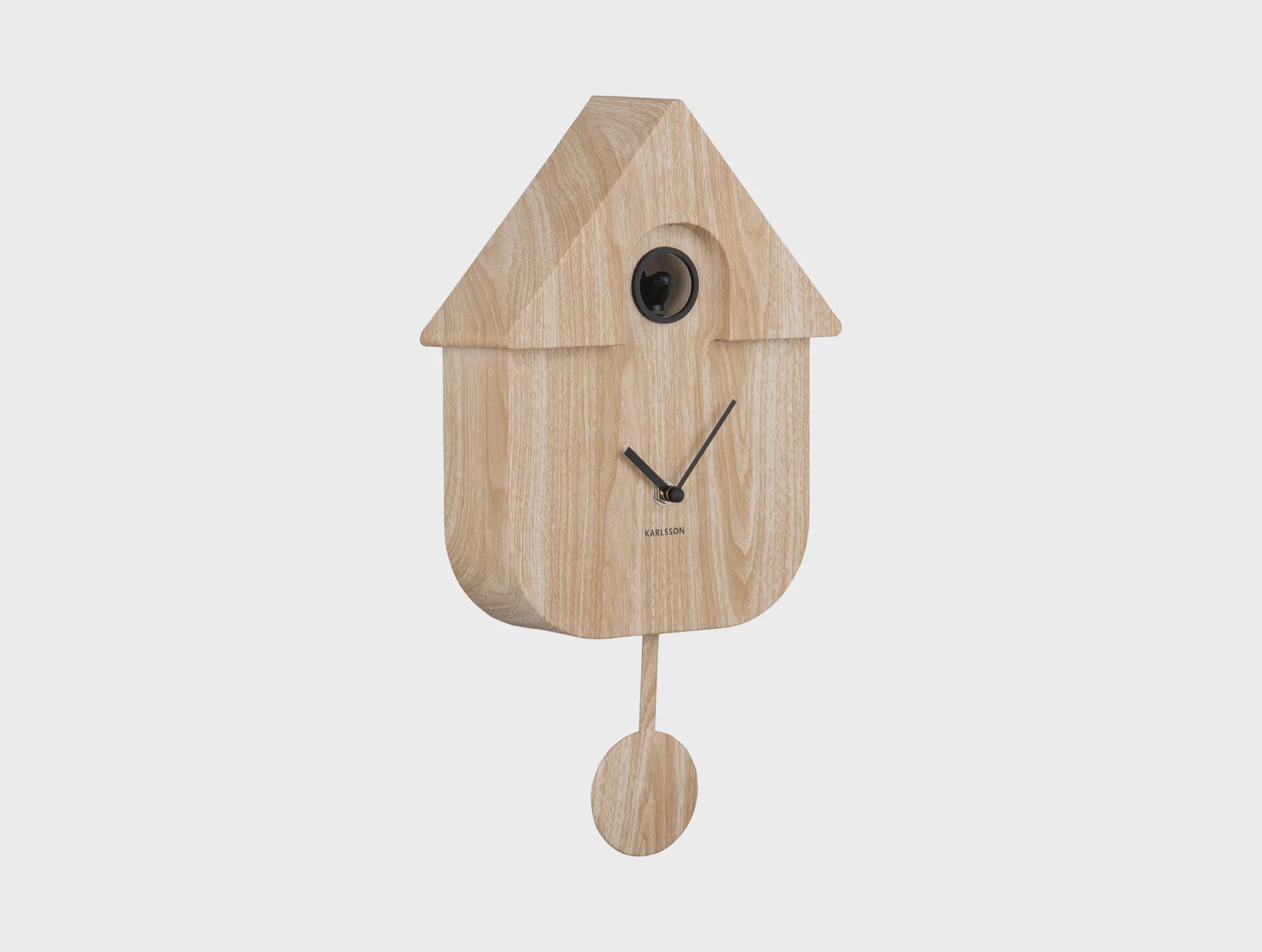 Modern Cuckoo Clock - Light Wood