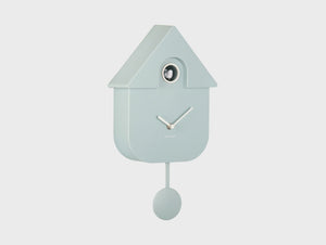 KARLSSON Modern Cuckoo Wall Clock - Soft Blue