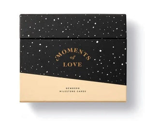 Moments of Love Newborn Milestone Cards Baby Kids
