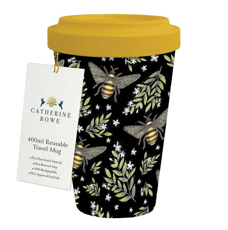 Museums & Galleries - Bee Pattern - PLA Travel Mug