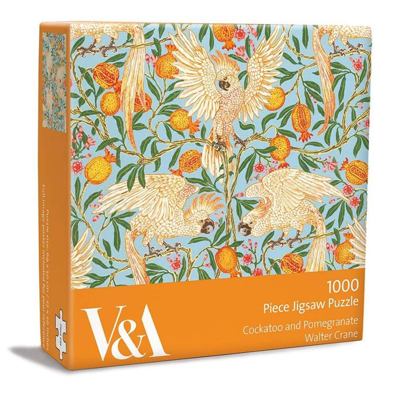 Museums & Galleries - Cockatoo & Pomegranate 1000 Pce - Jigsaw Puzzles