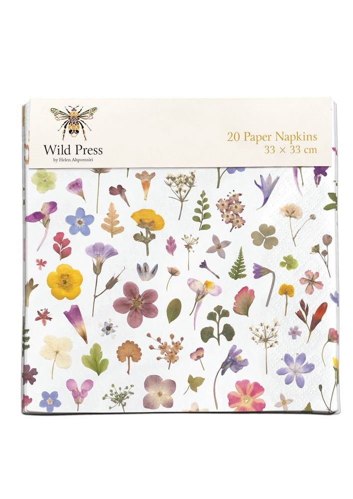Museums & Galleries - Flower Meadow 20 Pkt - Paper Napkins