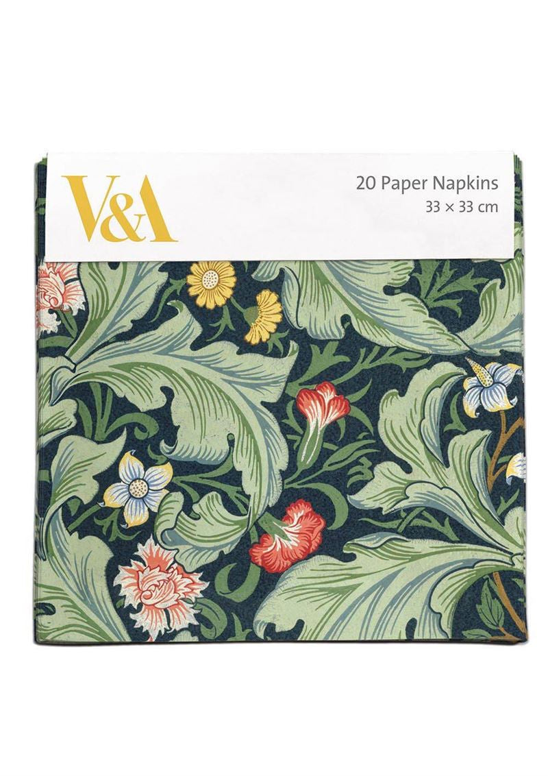 Museums & Galleries - Leicester Wallpaper 20 Pkt - Paper Napkins
