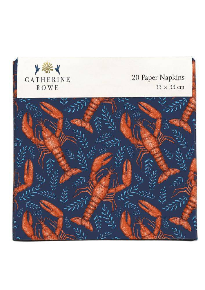 Lobsters Paper Napkins