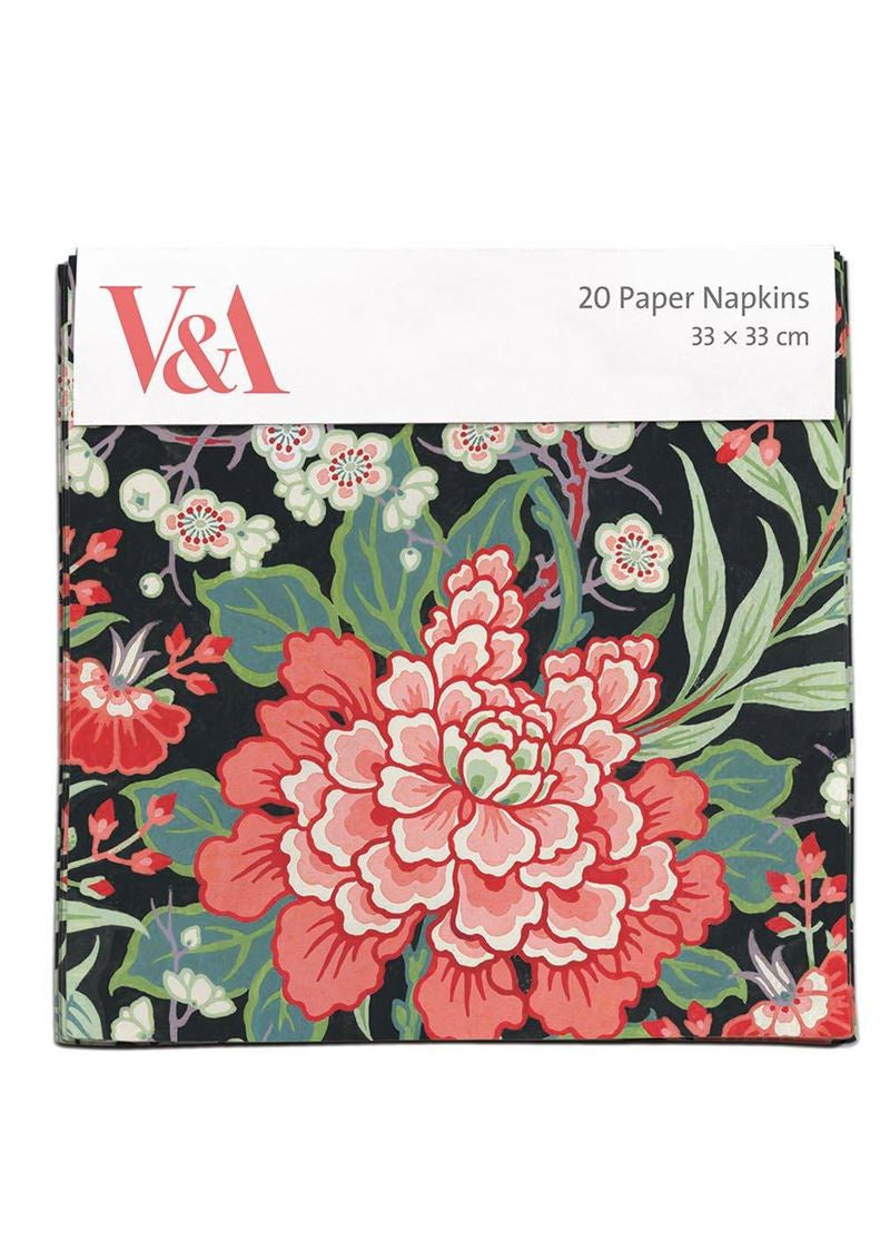 Peony & Prunus 20 Pkt - Paper Napkins