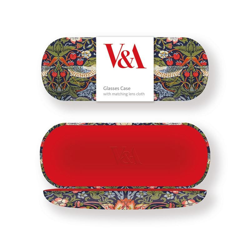 V&A branded Museums & Galleries - Strawberry Thief - Eyeglass Case