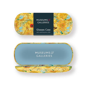 Vase With Twelve Sunflowers - Eyeglass Case