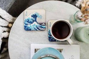 Museums & Galleries - The Great Wave 4 Pkt - Coasters