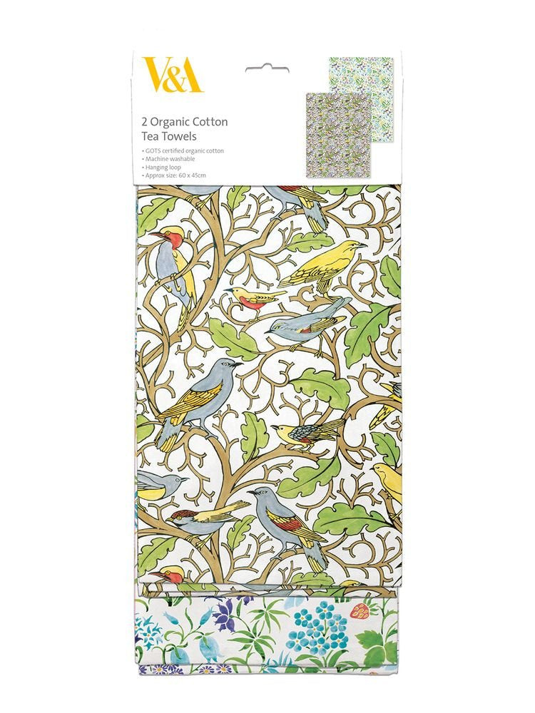 Museums & Galleries Designs Set of 2 - Tea Towels organic cotton