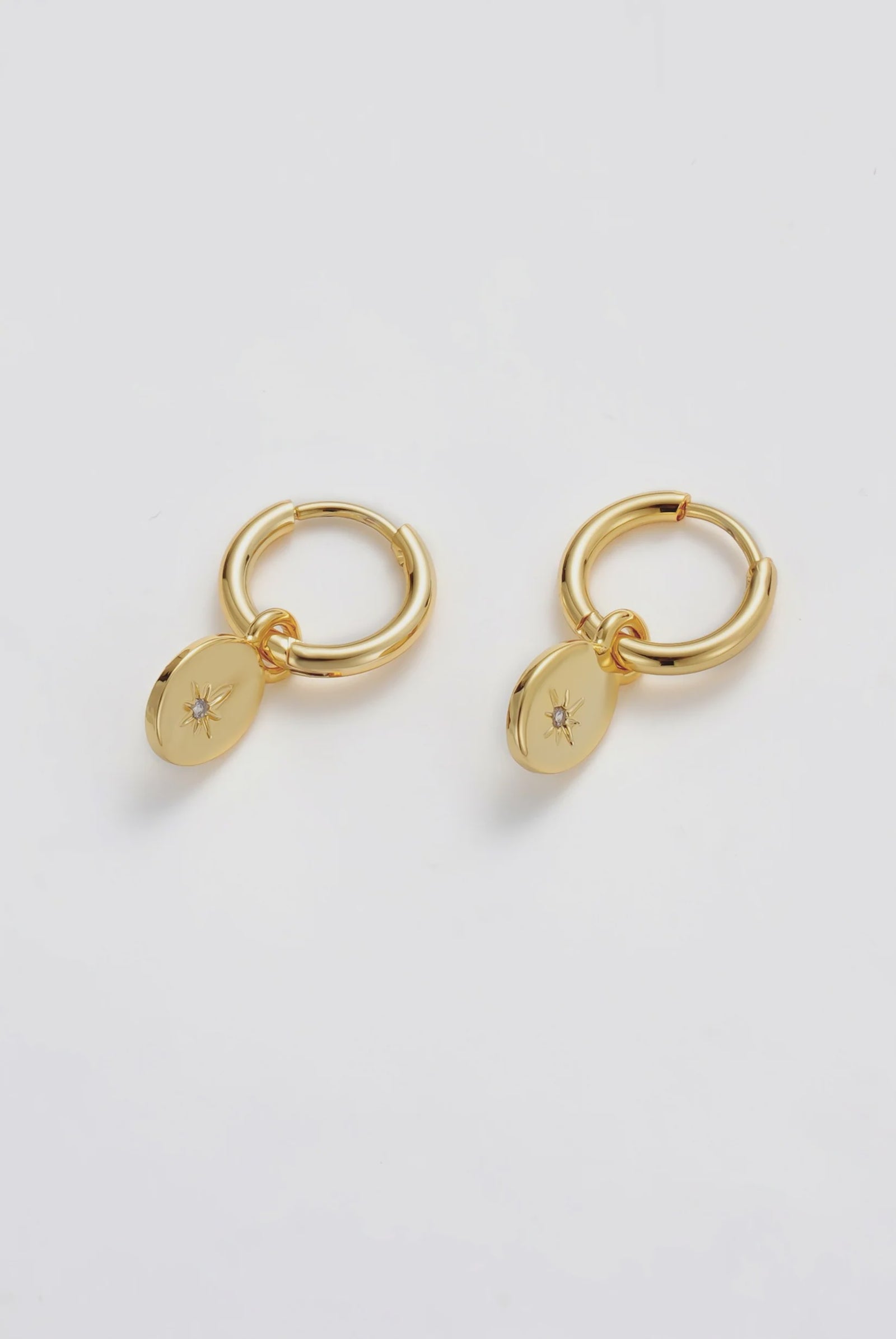 ZAFINO Nala Hoop Essential Earrings - Gold