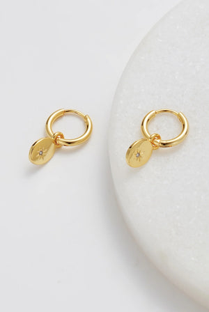 ZAFINO Nala Hoop Essential Earrings - Gold