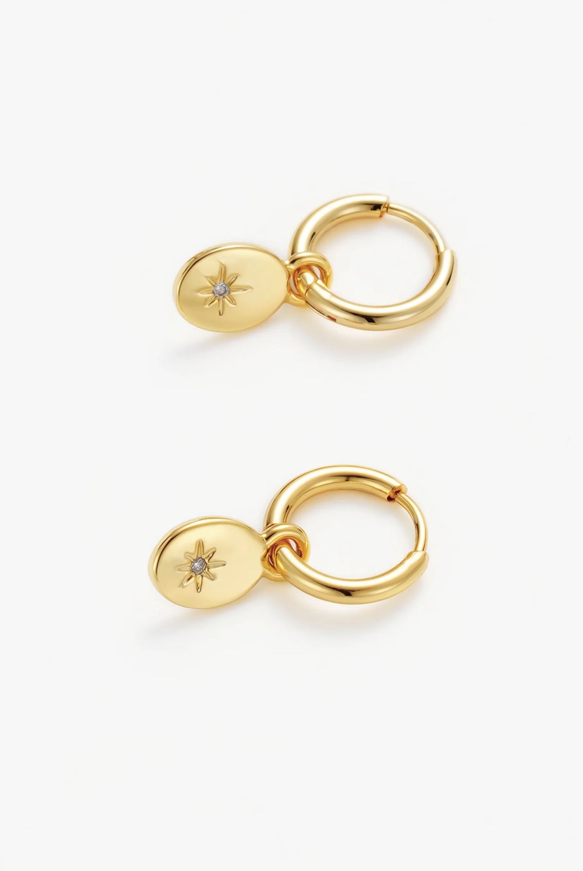 ZAFINO Nala Hoop Essential Earrings - Gold