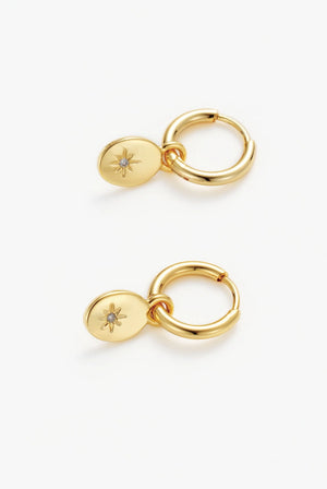 ZAFINO Nala Hoop Essential Earrings - Gold