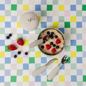 Nestling Toddler Cutlery 3pk - Oat